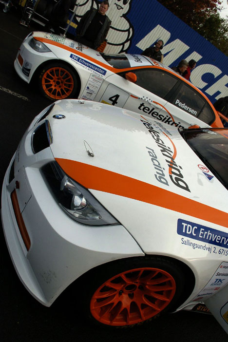 BMW'erne i Team Telesikring Racing